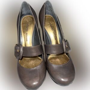 Antonio Melani Brown Stiletto Heels